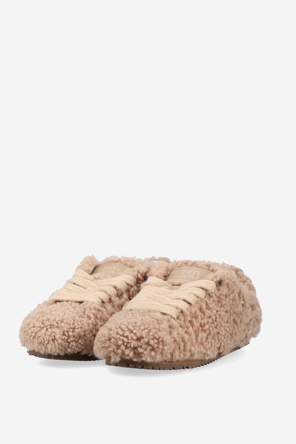 Tact shearling runner sneakers