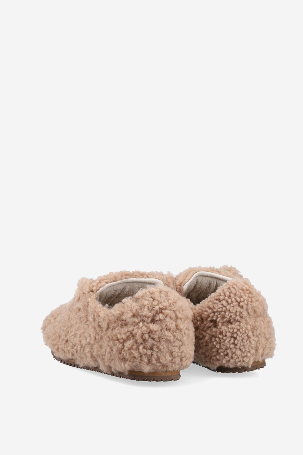 Tact shearling runner sneakers