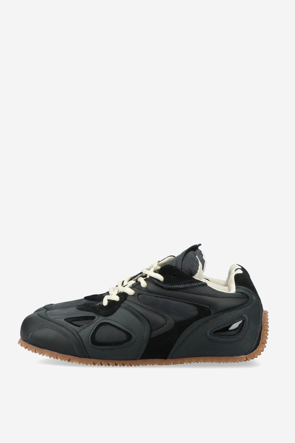 Slow runner leather sneakers