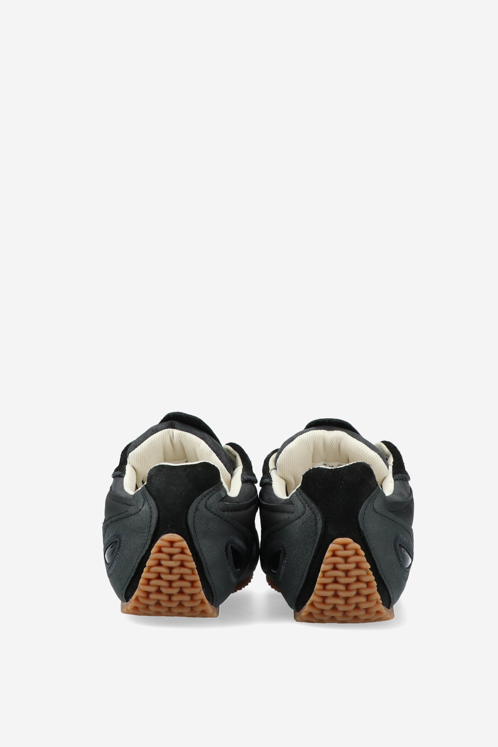 Slow runner leather sneakers