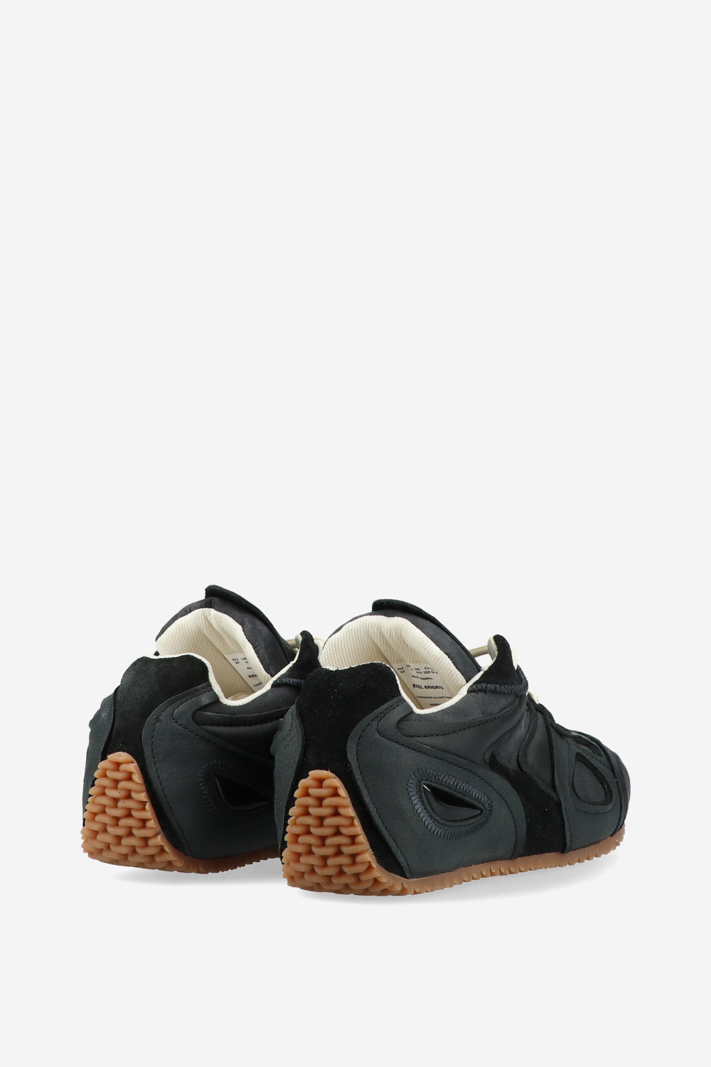 Slow runner leather sneakers