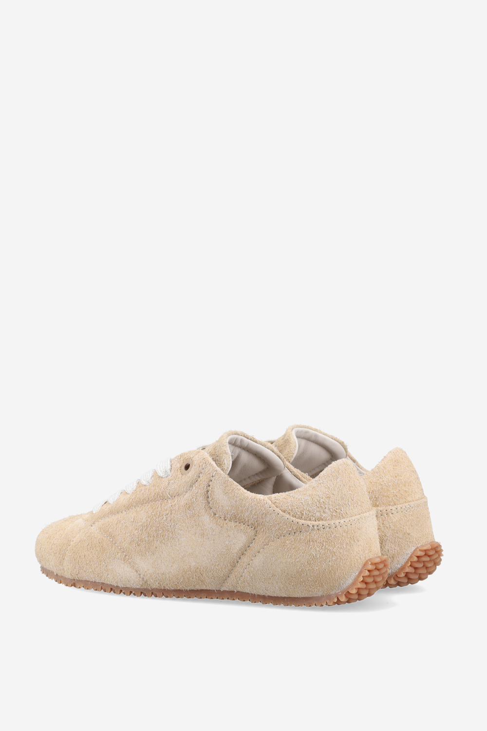 Tact runner suede sneakers