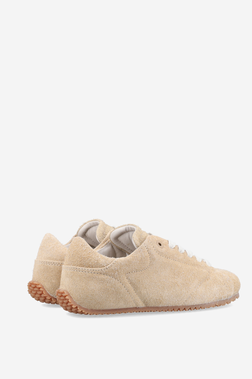 Tact runner suede sneakers