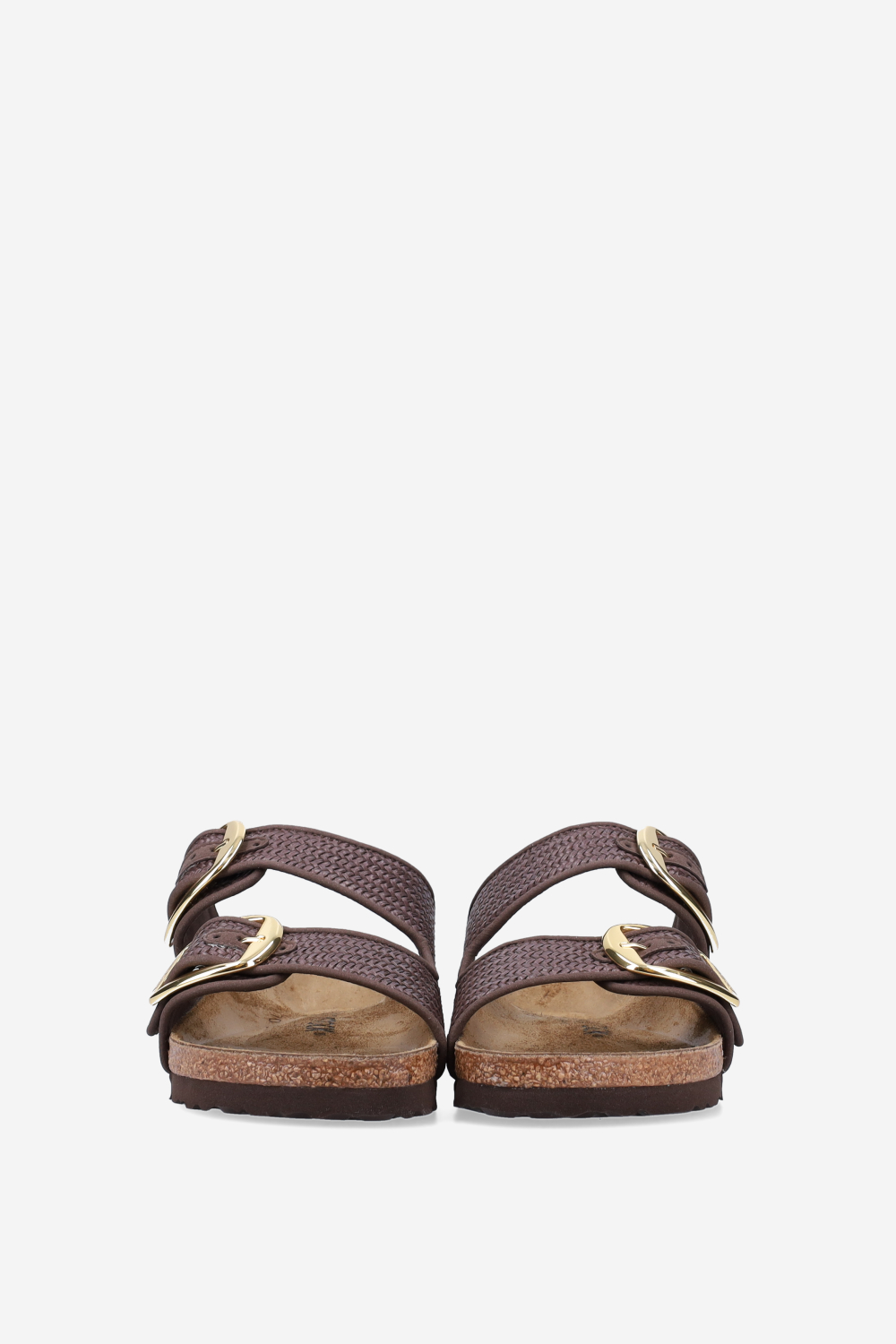 Arizona big buckle raffia sandals