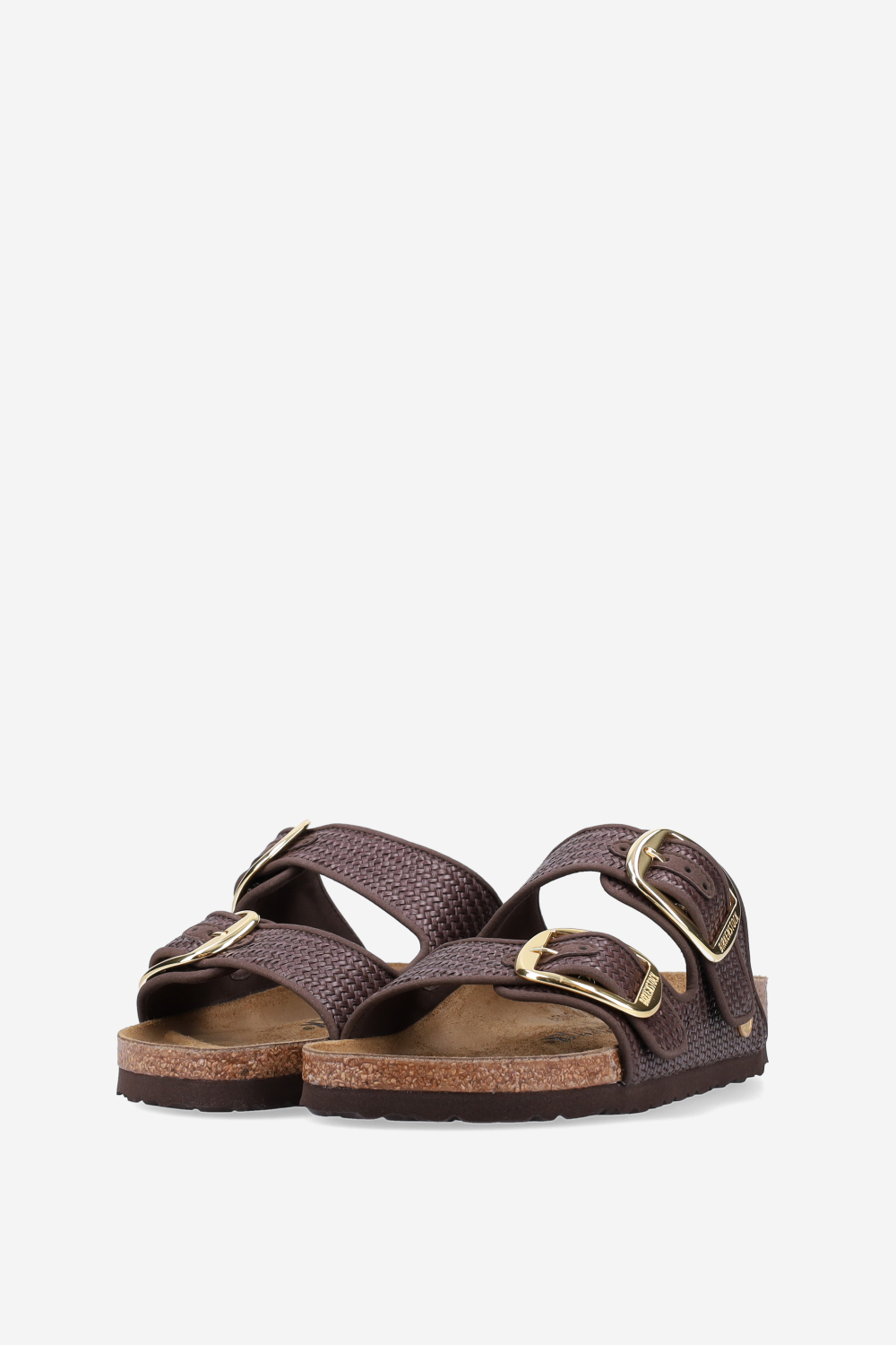 Arizona big buckle raffia sandals