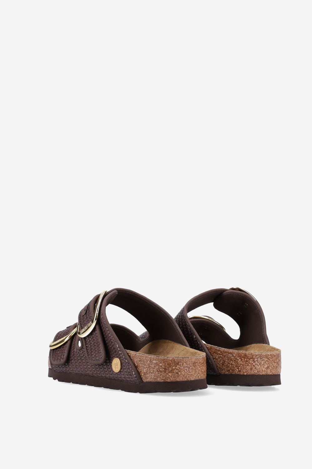 Arizona big buckle raffia sandals