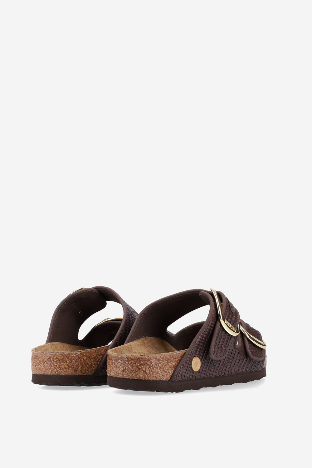 Arizona big buckle raffia sandals