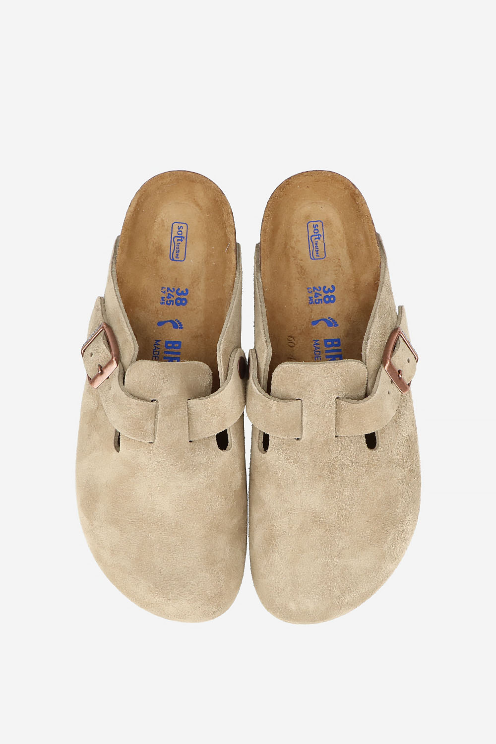 Boston soft suede clogs