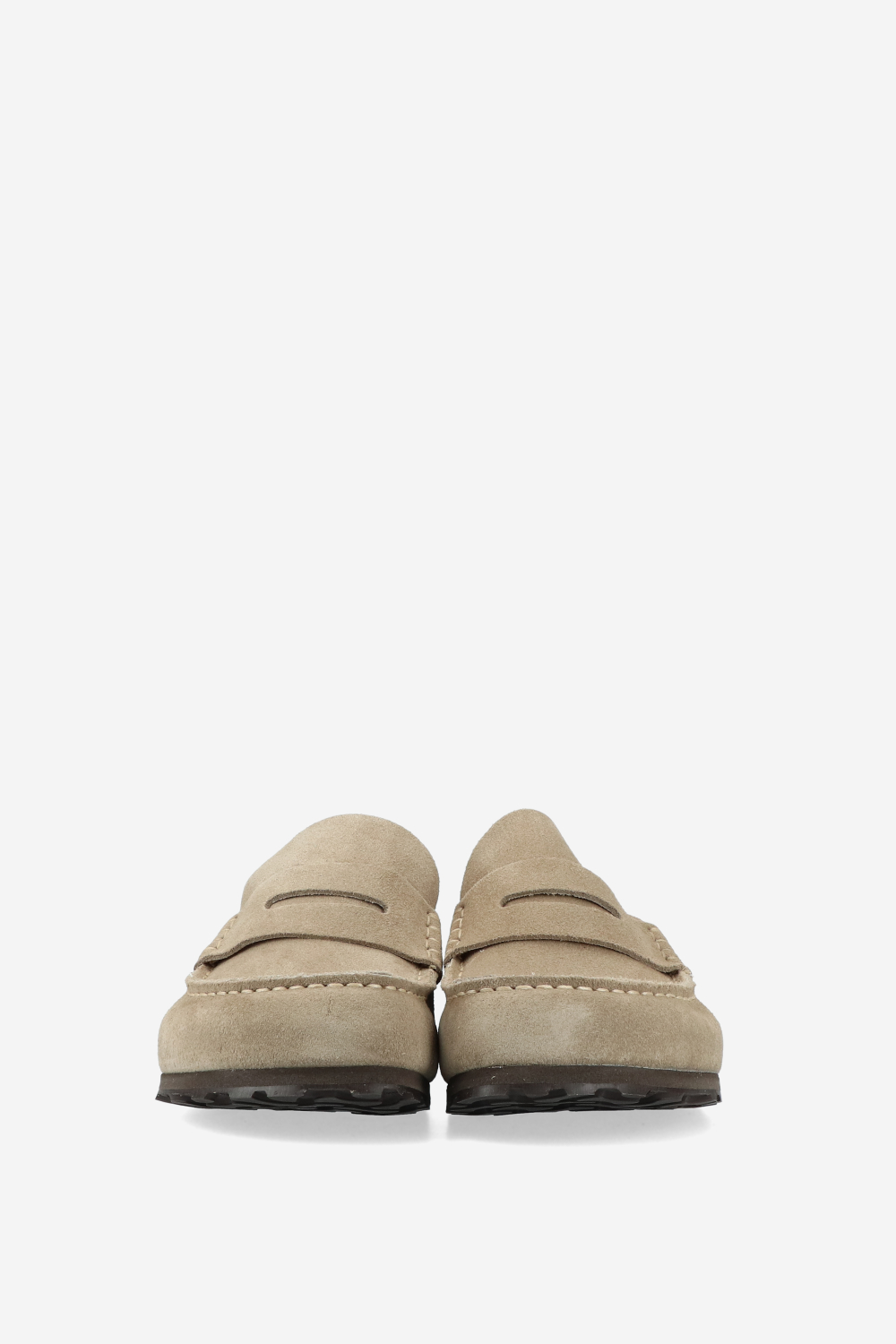 Naples wrapped suede clogs