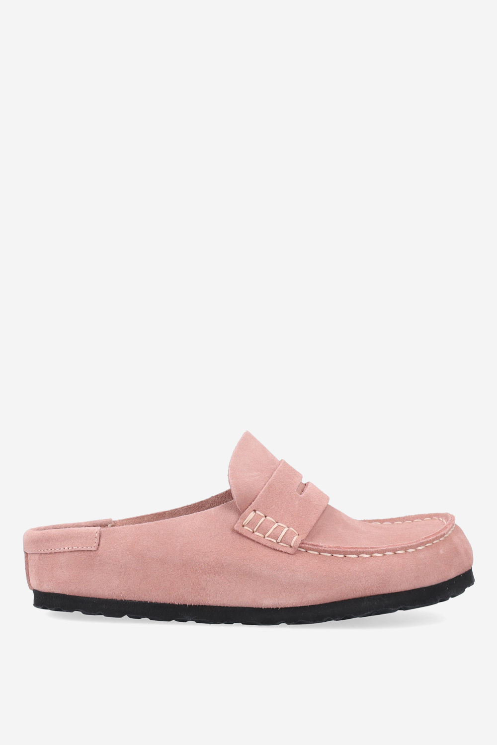 Birkenstock - Naples wrapped suede clogs