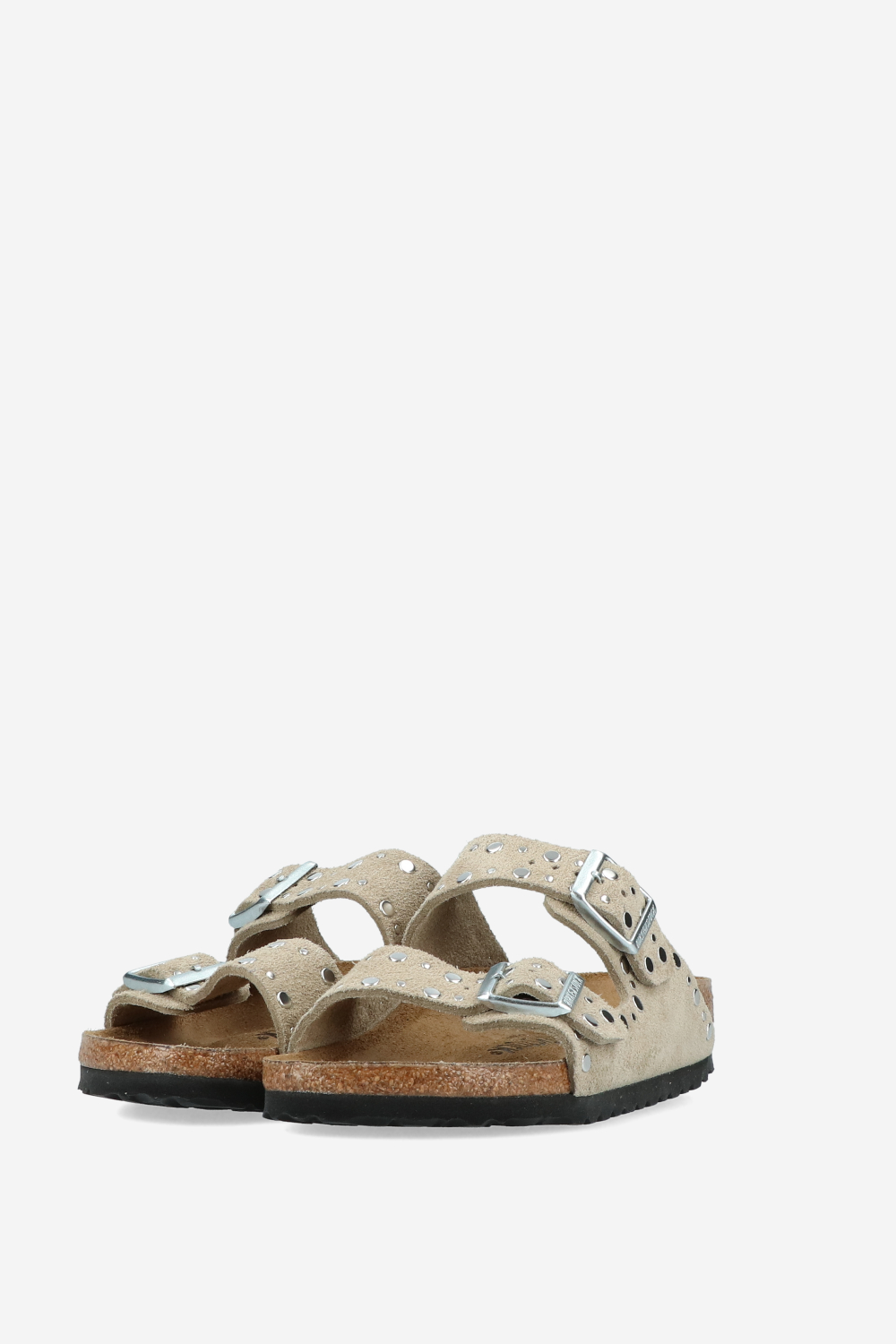 Arizona Rivet Border suede sandals