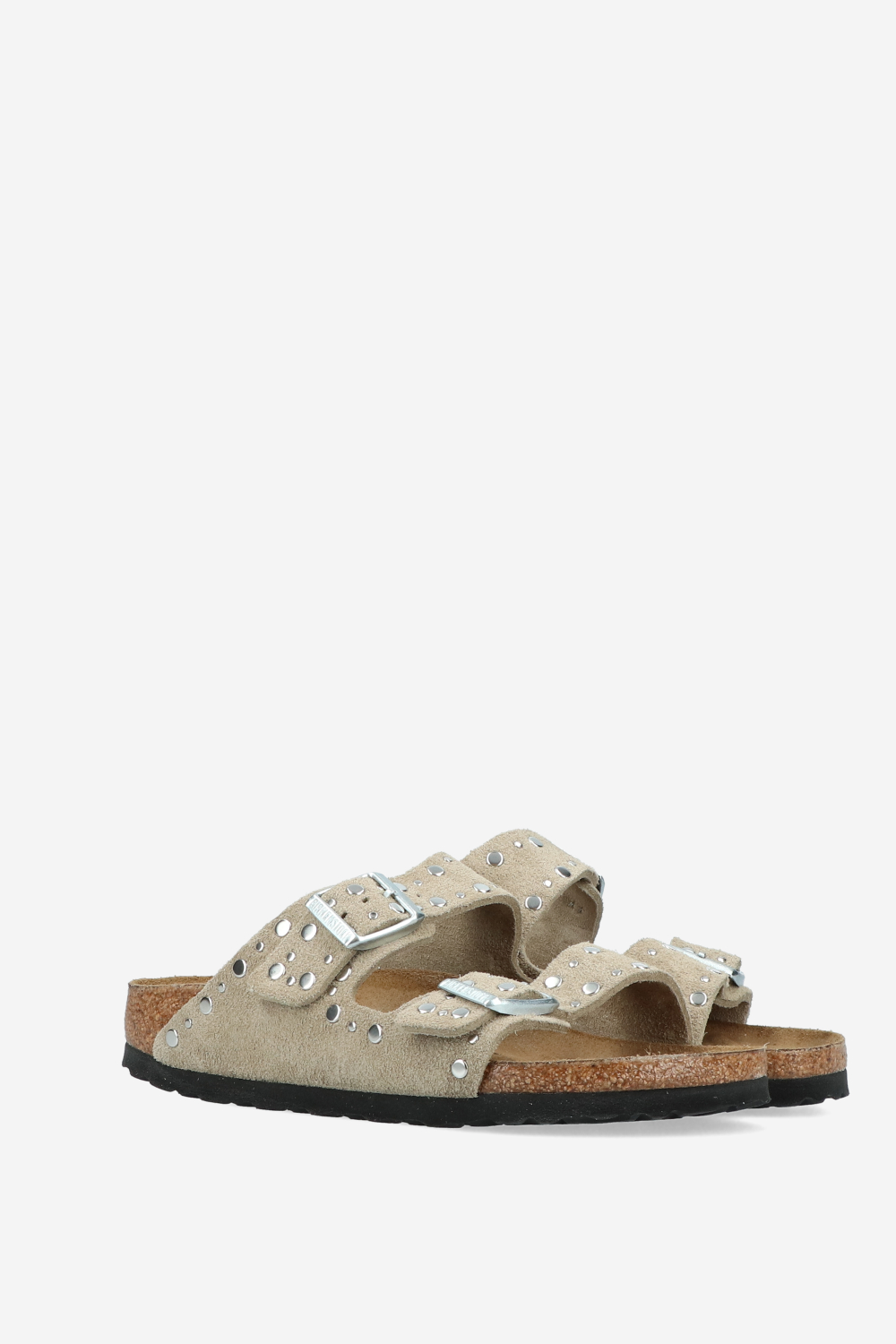 Birkenstock - Arizona Rivet Border suede sandals