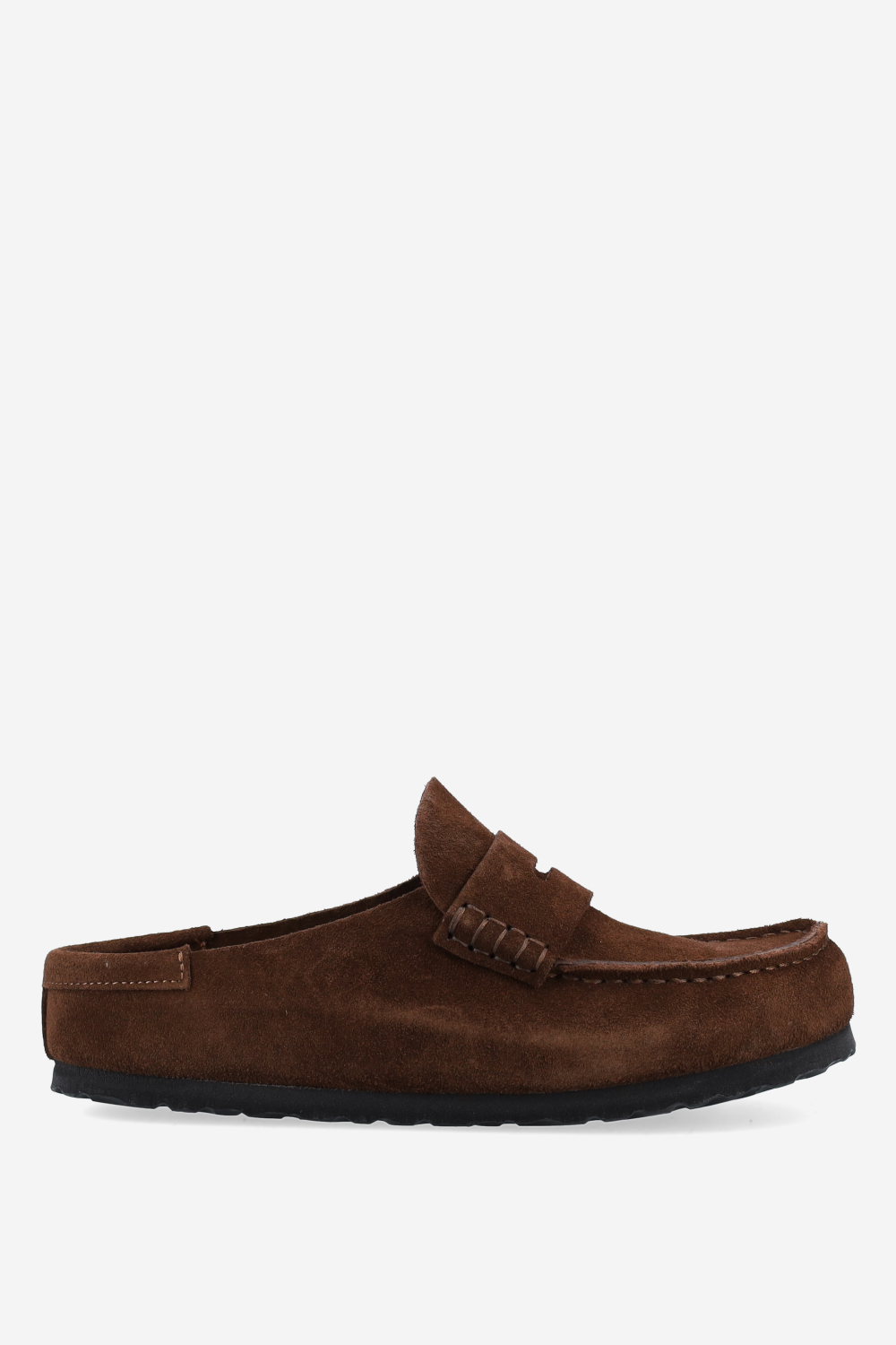 Birkenstock - Naples wrapped suede clogs