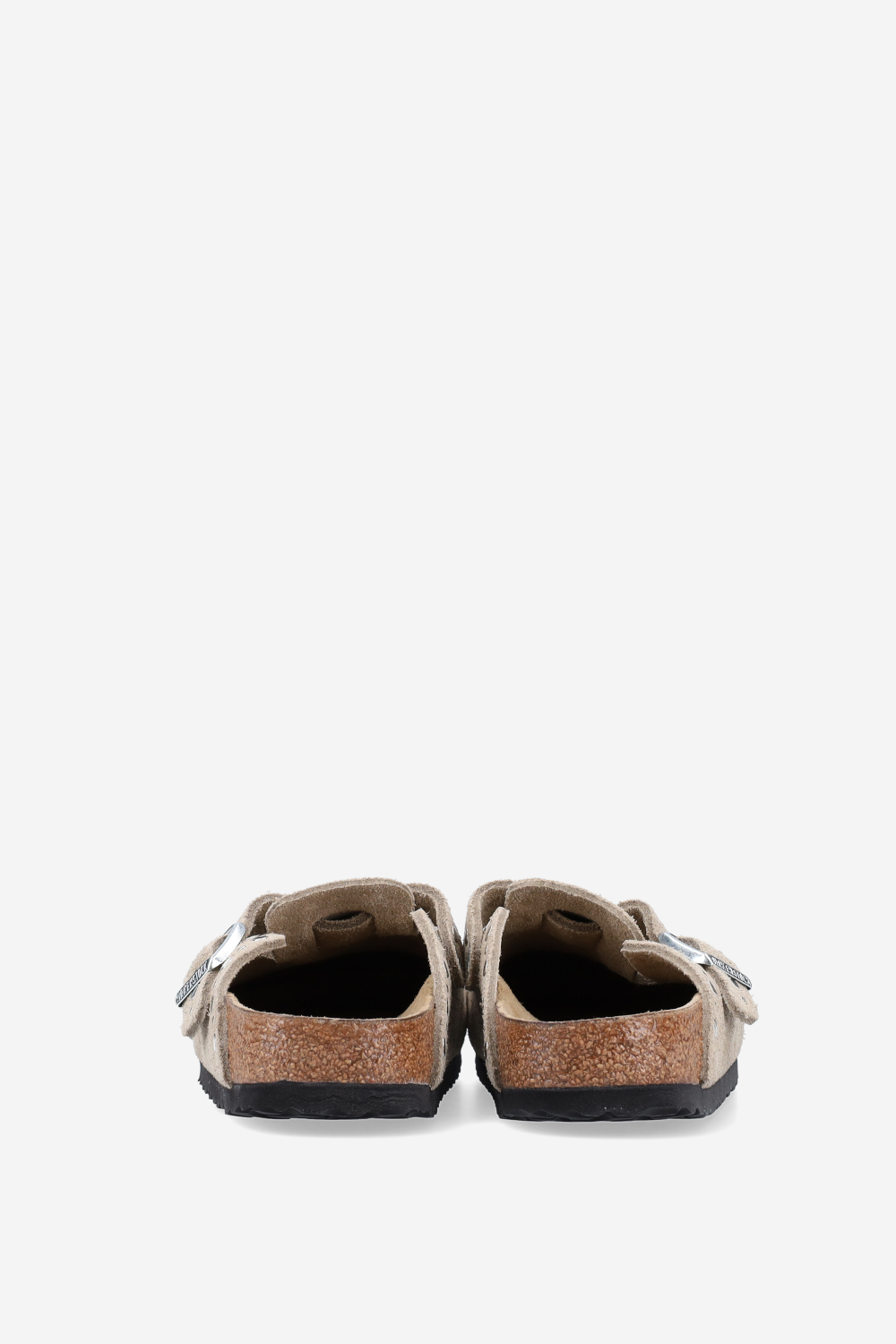 Boston rivet suede mules