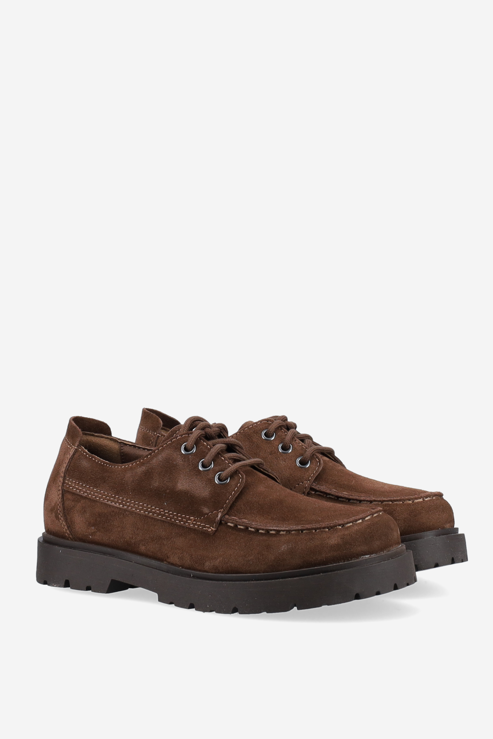 Highwood suede lace-up shoes