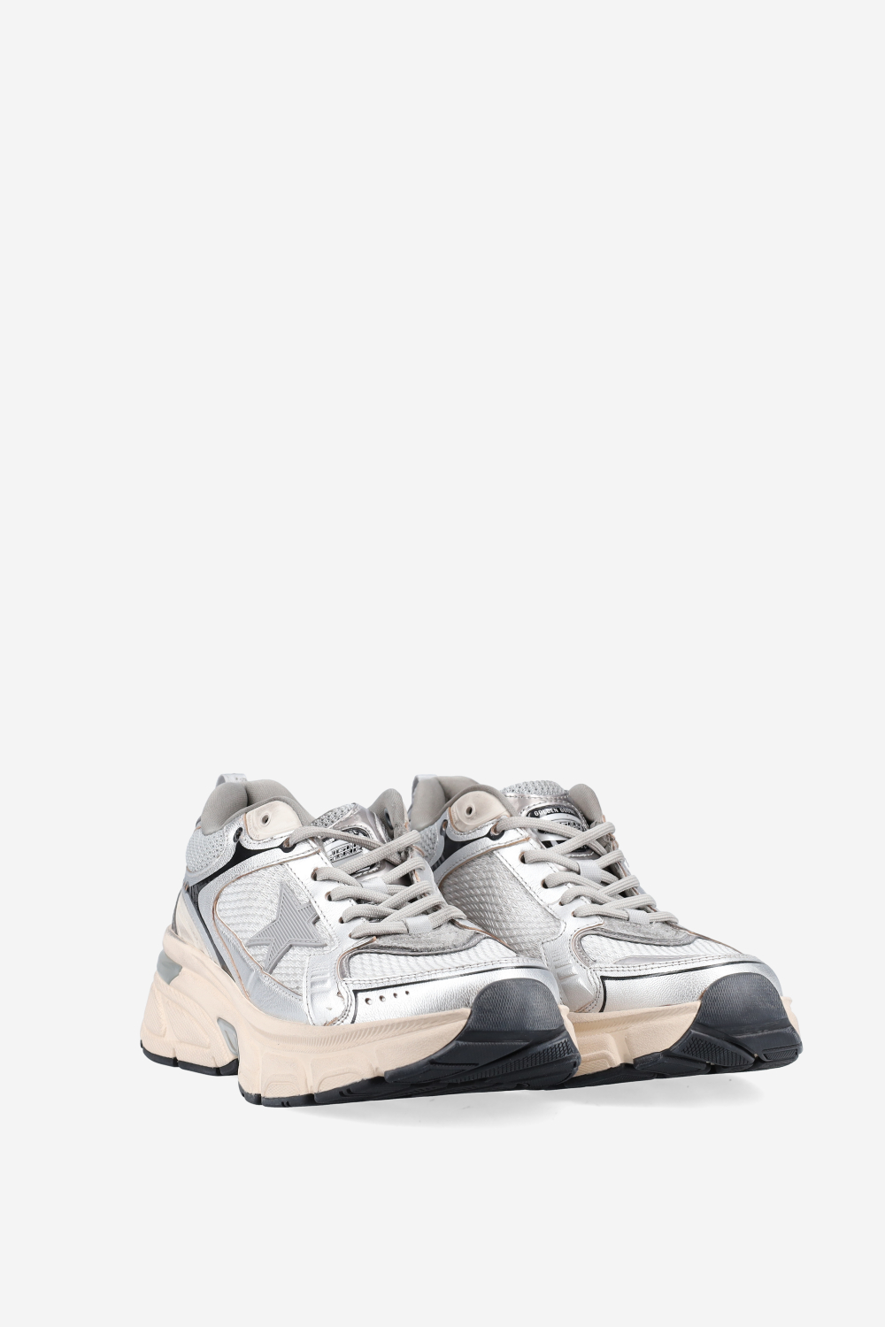 Lightstar leather/mesh sneakers