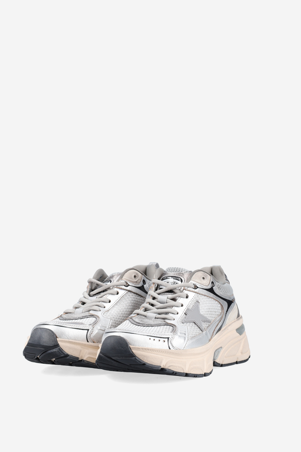 Lightstar leather/mesh sneakers