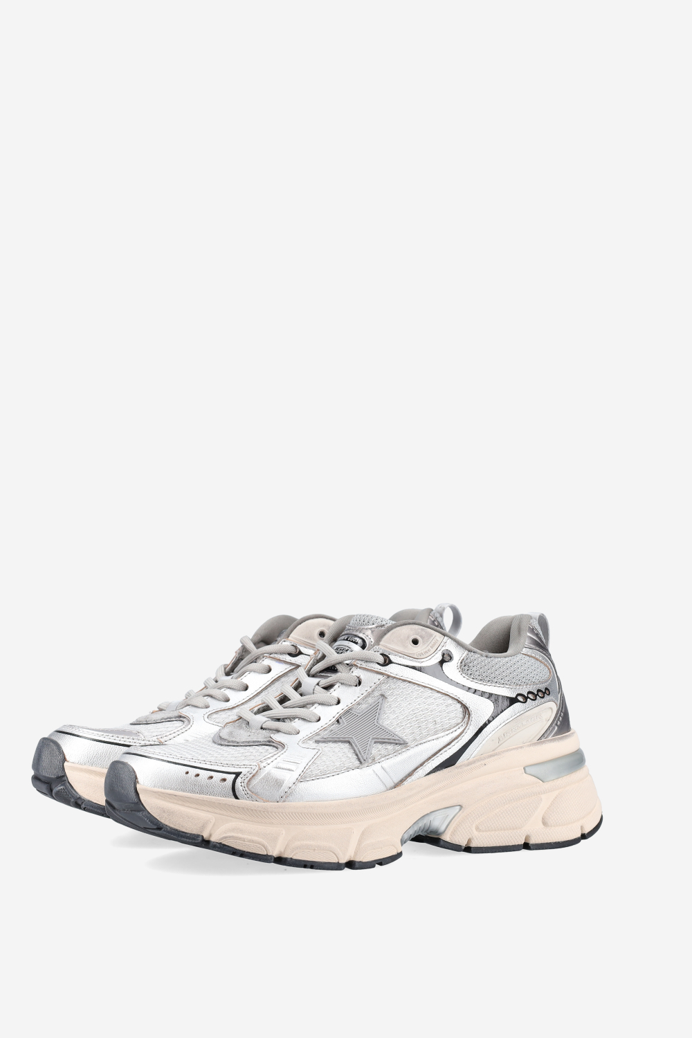 Lightstar leather/mesh sneakers