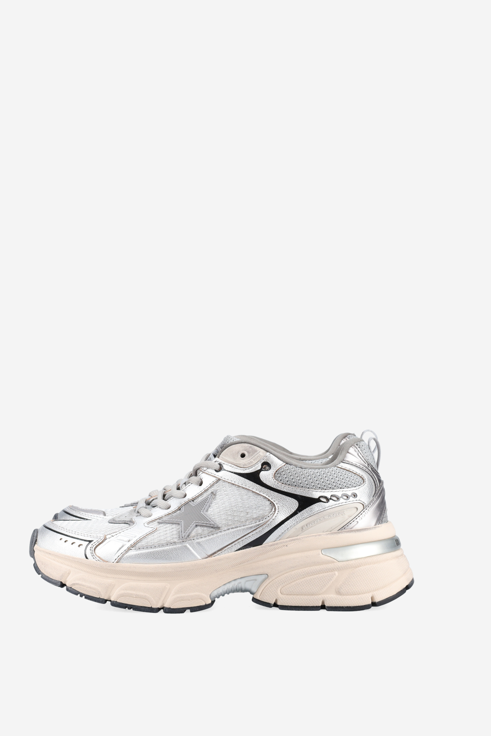 Lightstar leather/mesh sneakers