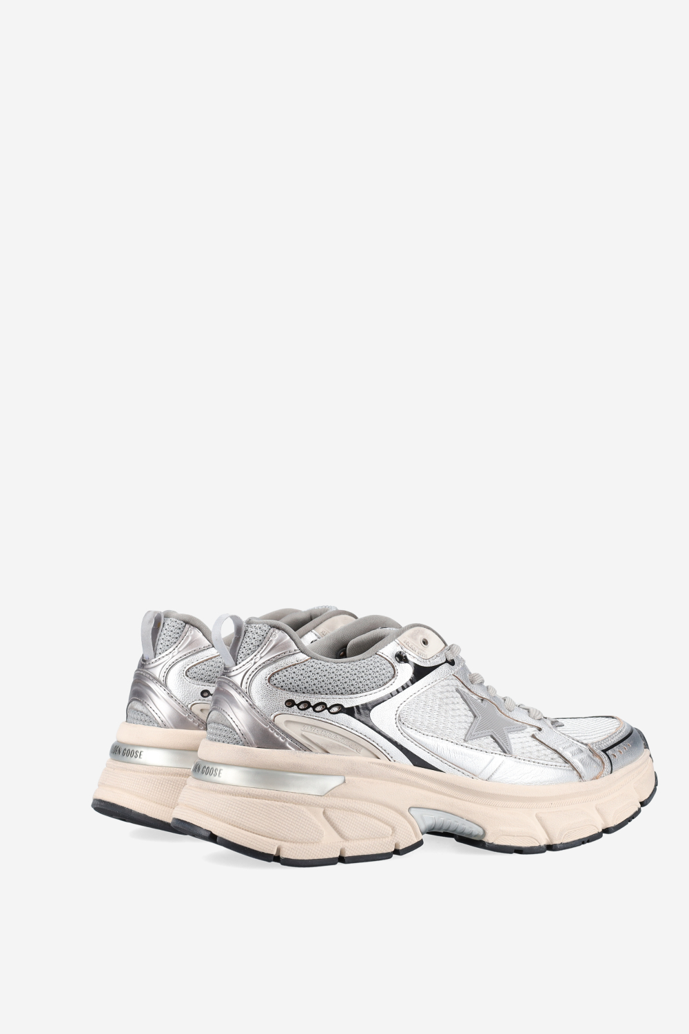 Lightstar leather/mesh sneakers