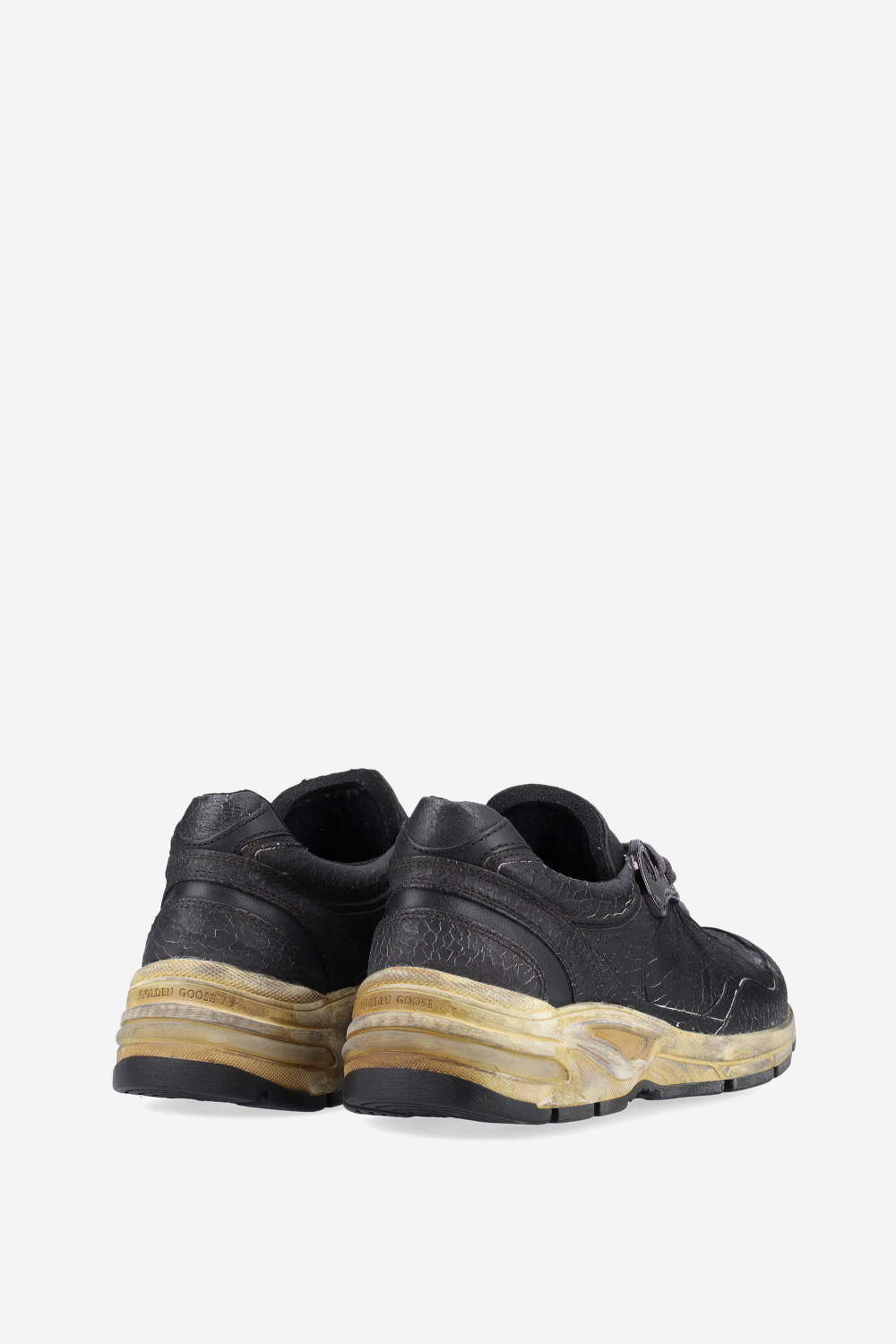 Running Dad New crack leather sneakers