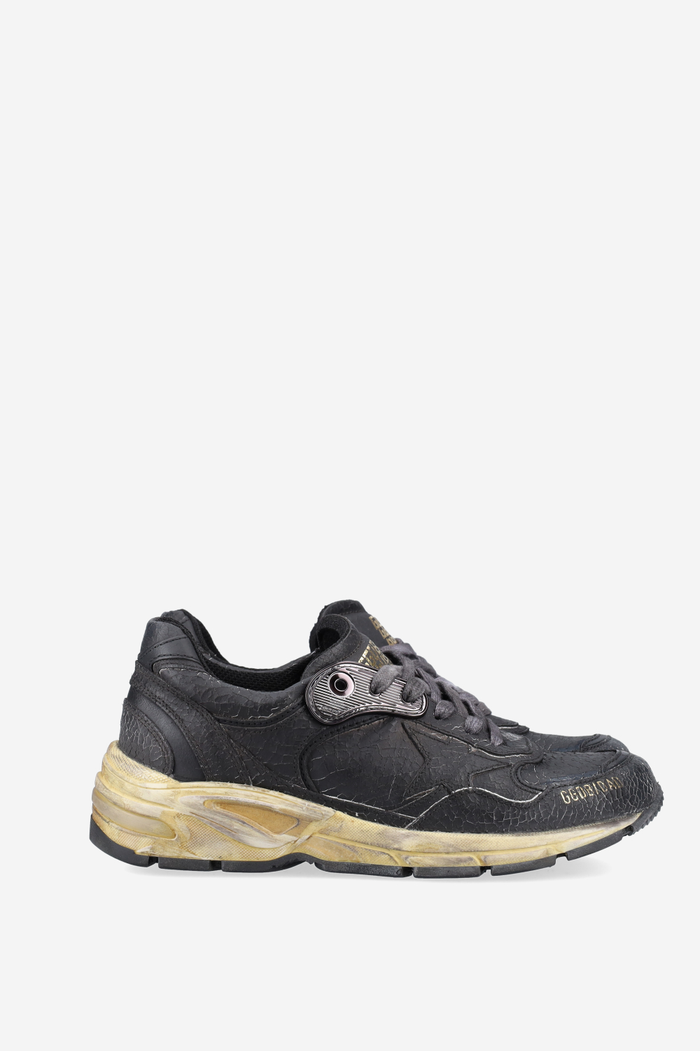 Running Dad New crack leather sneakers
