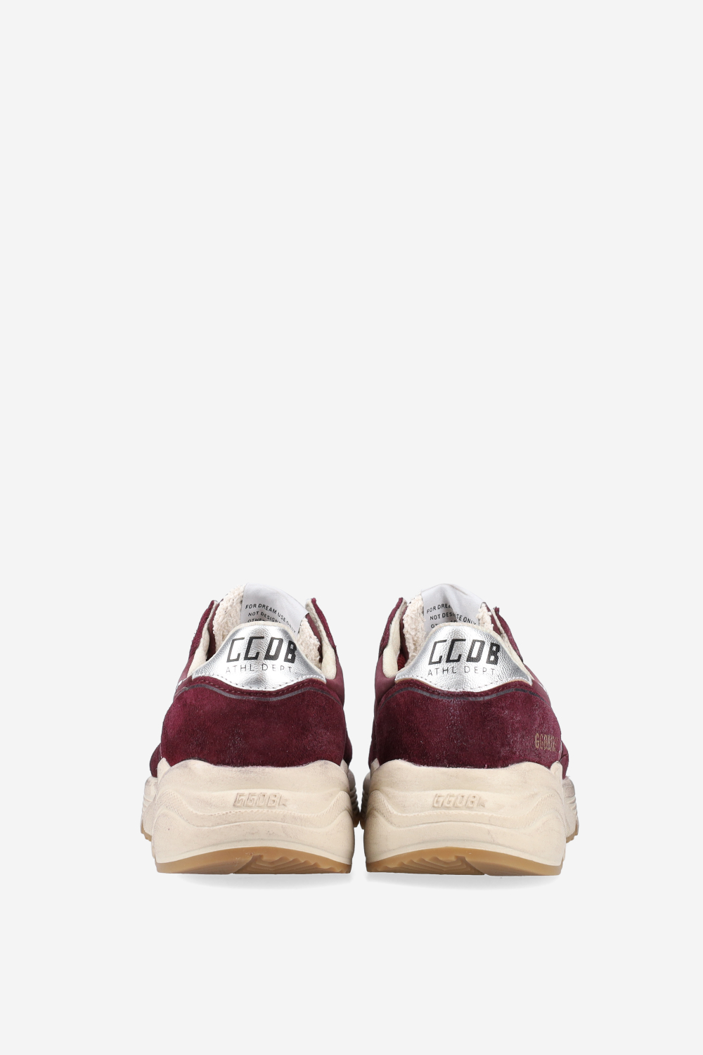 Running suede/nylon sneakers