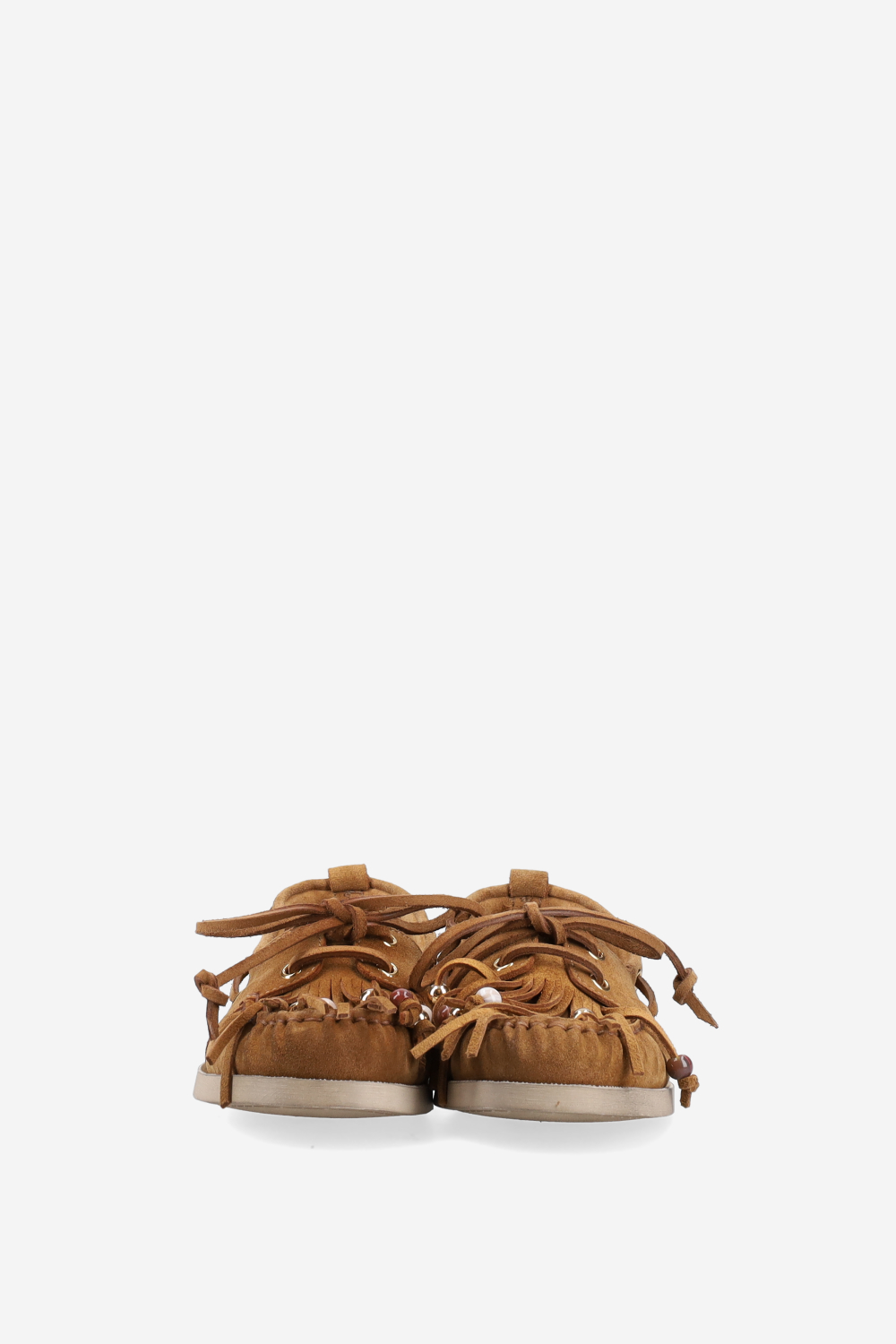 Cruise fringes suede loafers