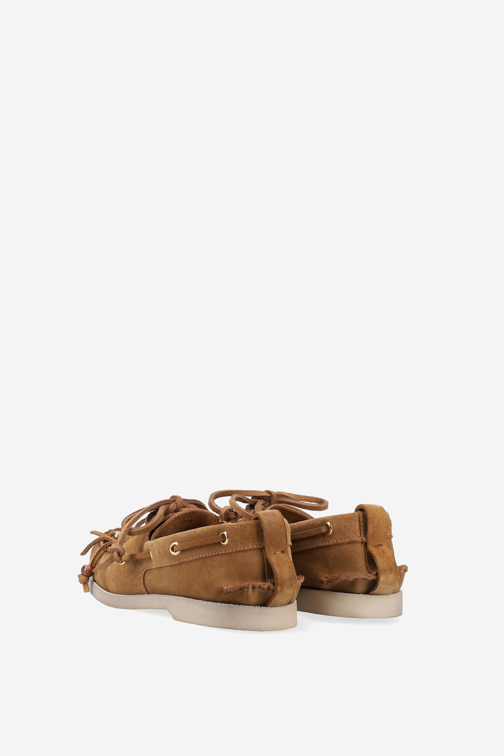 Cruise fringes suede loafers