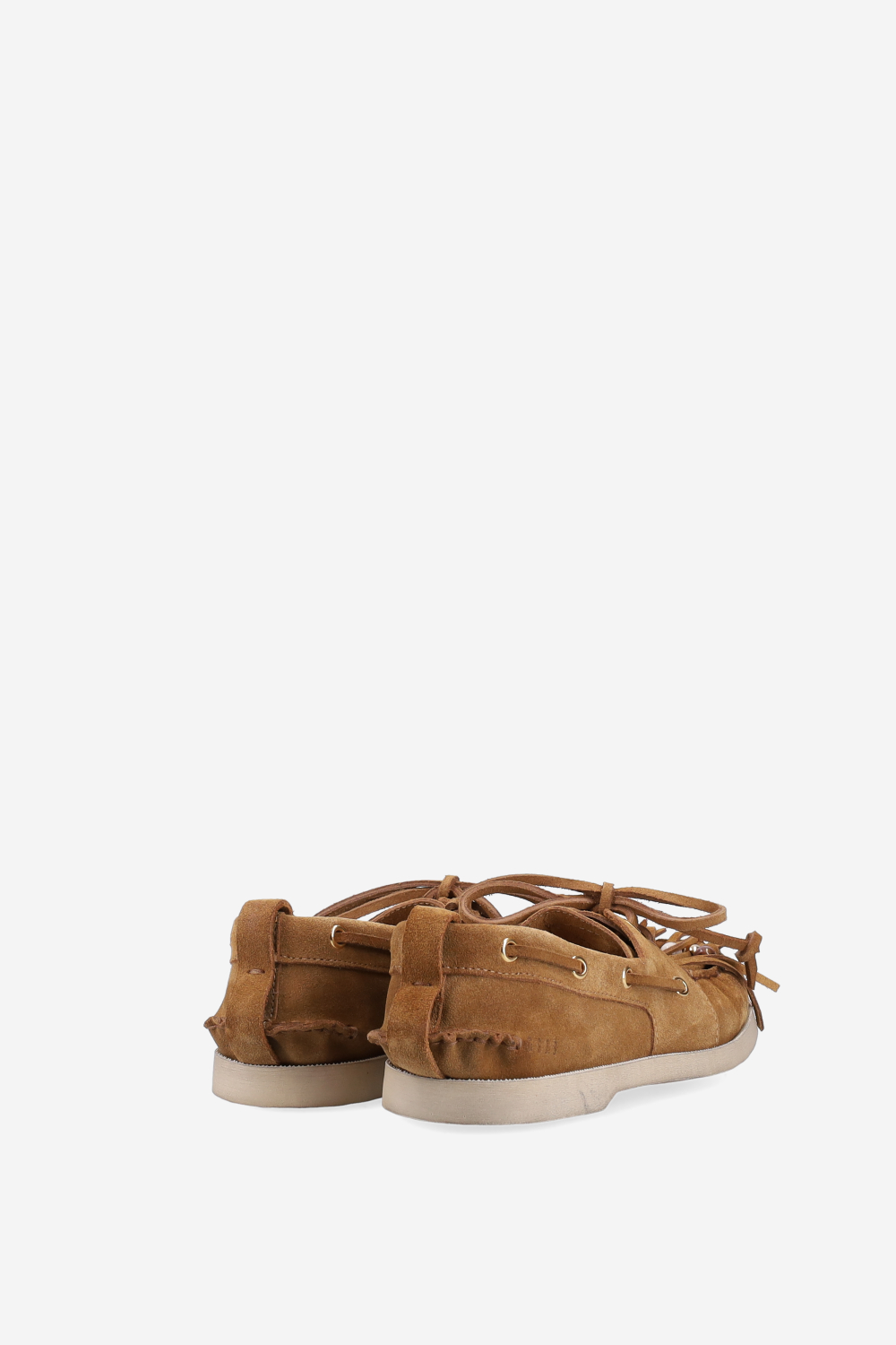 Cruise fringes suede loafers