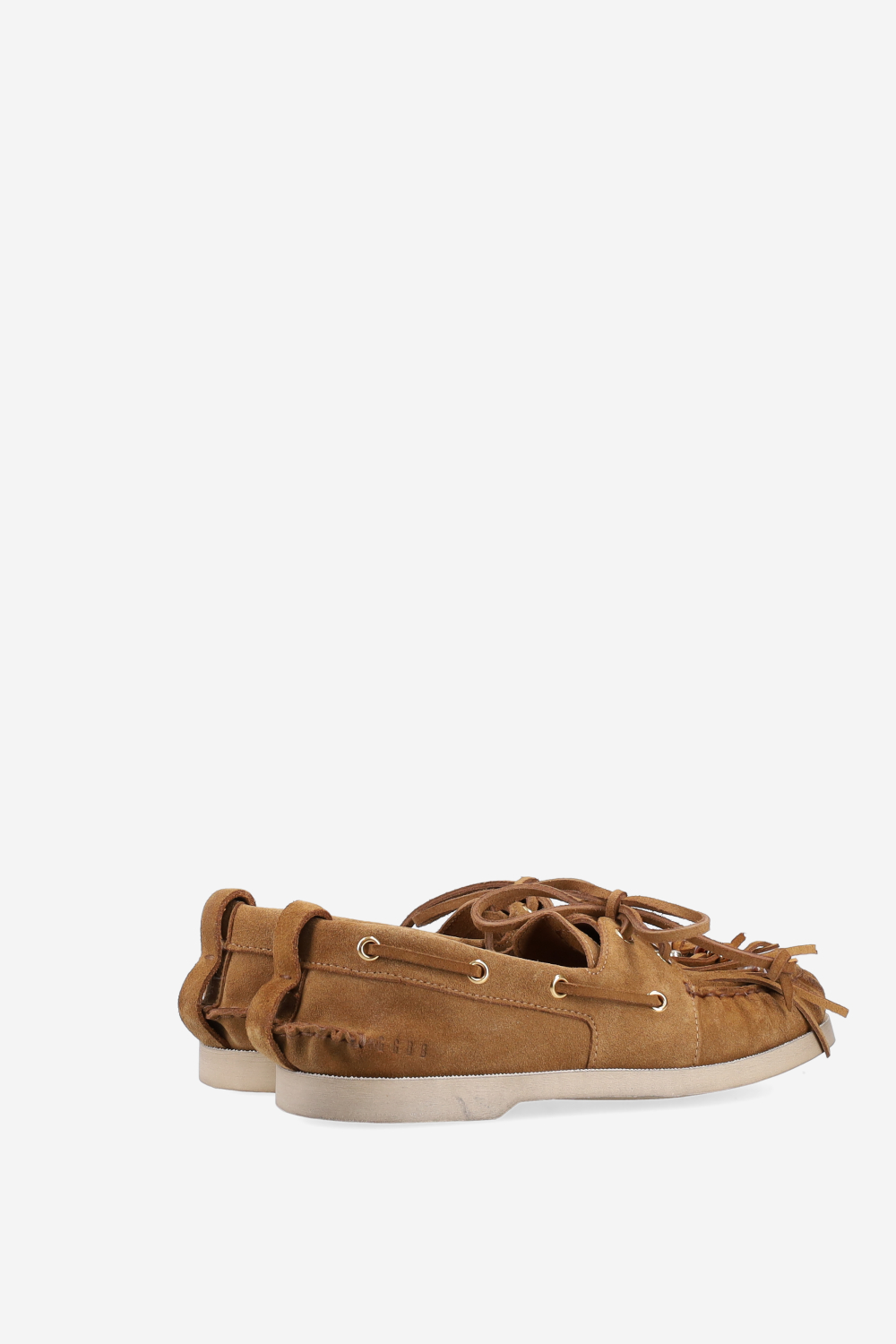 Cruise fringes suede loafers