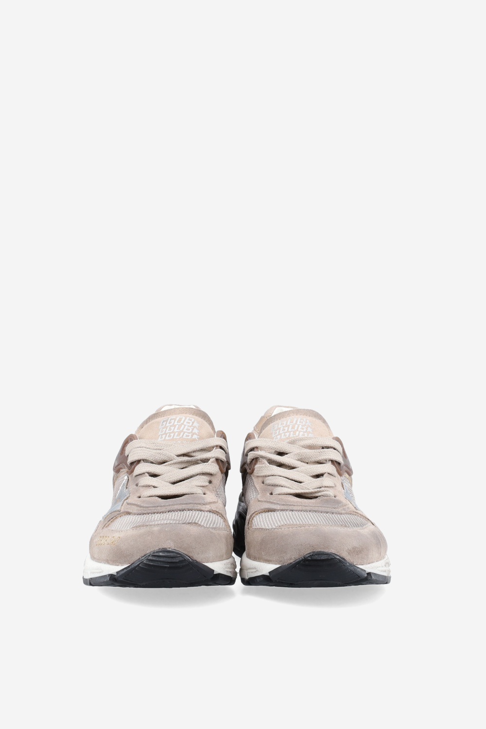 Running dad suede sneakers