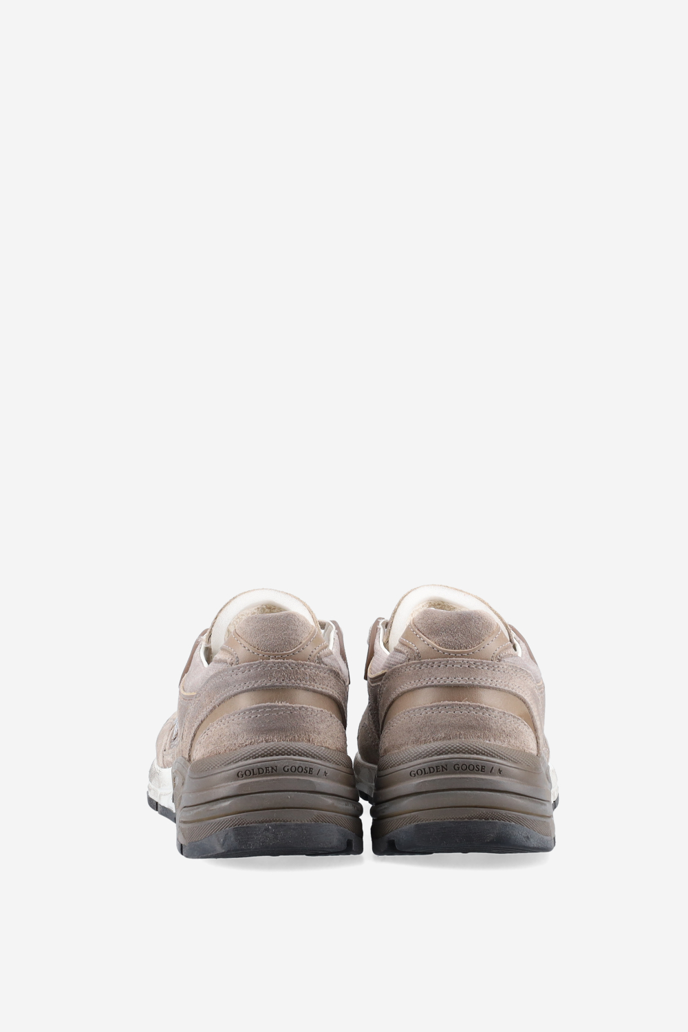 Running dad suede sneakers