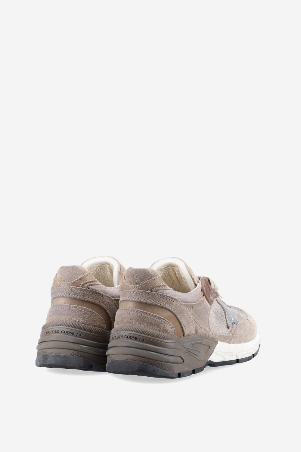 Running dad suede sneakers