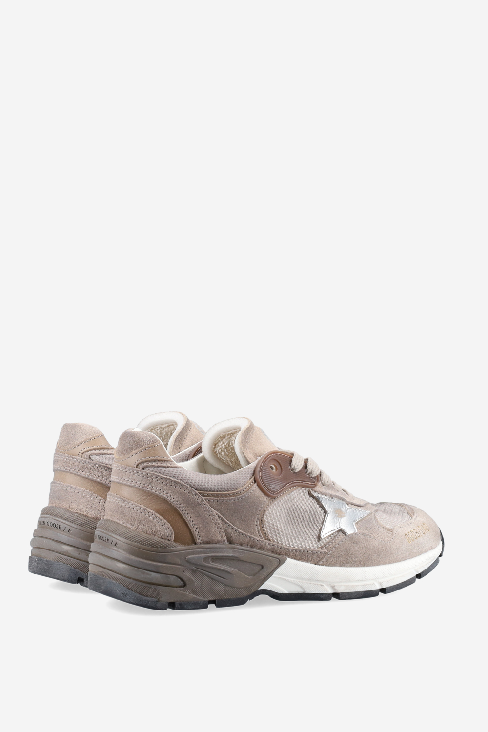 Running dad suede sneakers