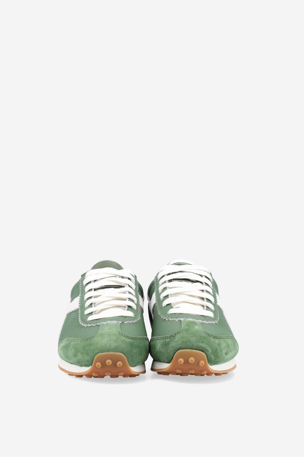 Rally Punched leather sneakers