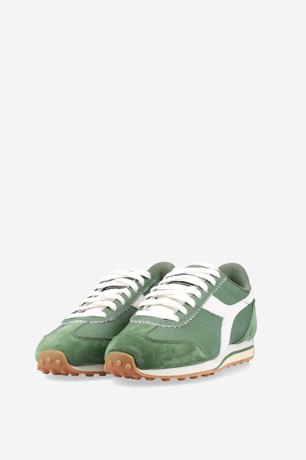 Rally Punched leather sneakers