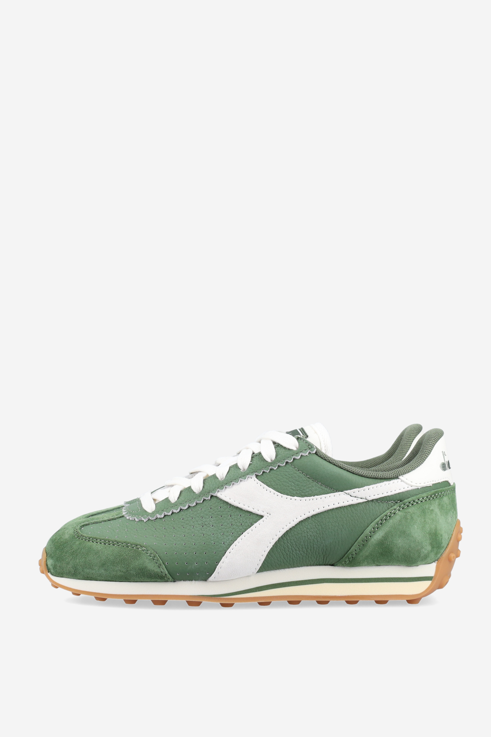 Rally Punched leather sneakers