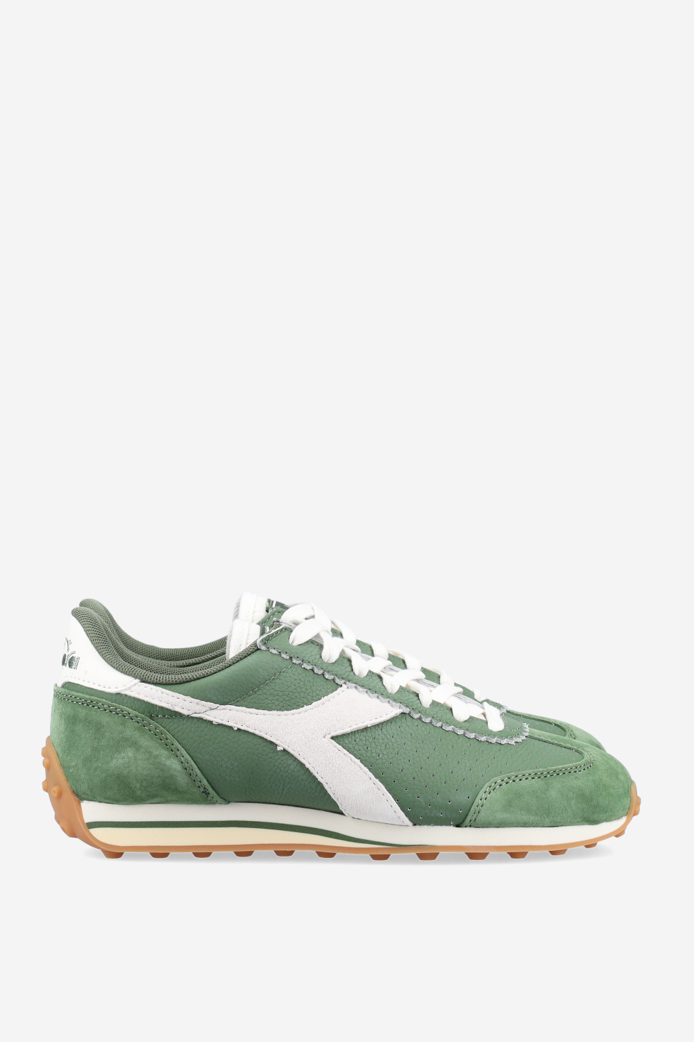 Rally Punched leather sneakers