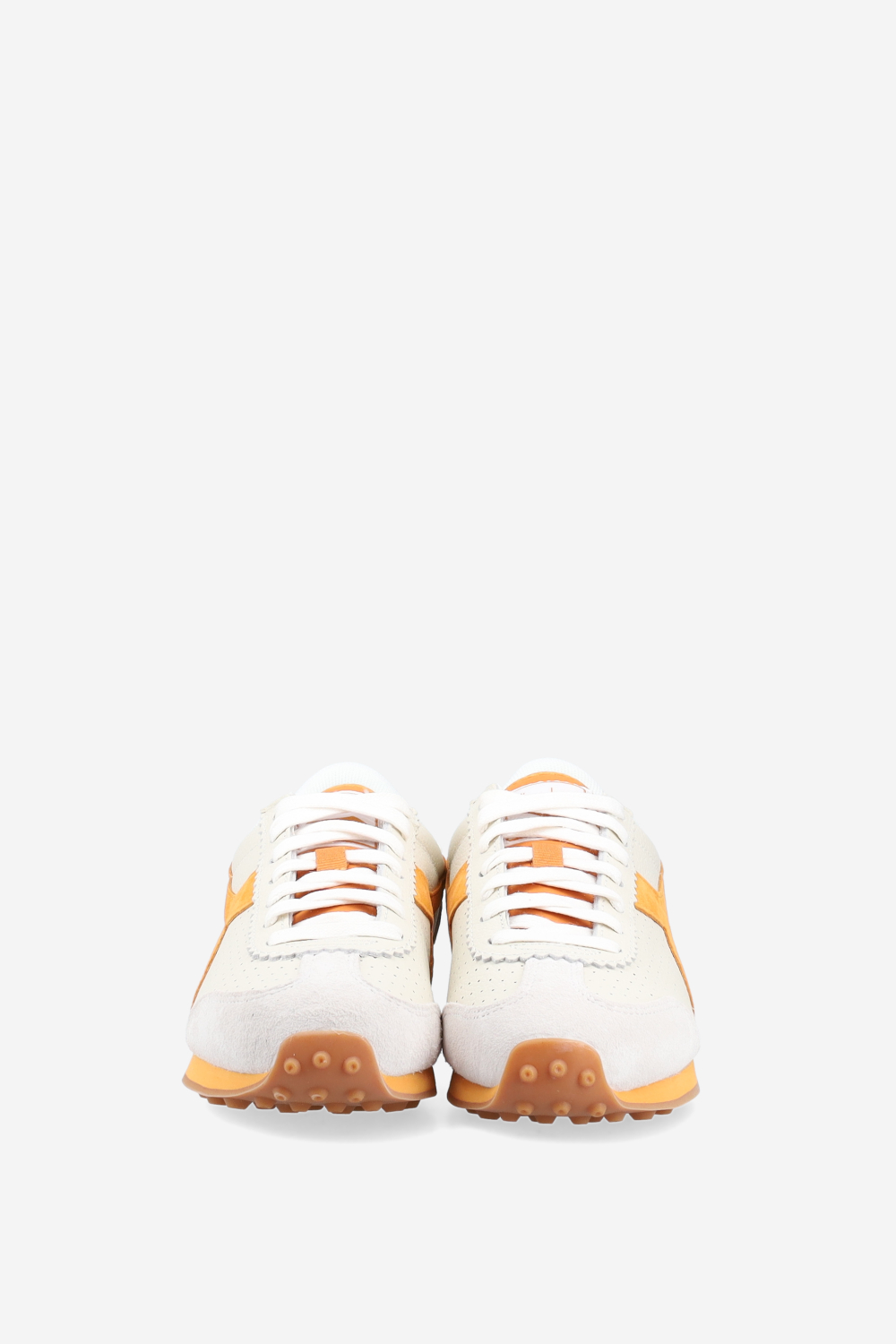 Rally Punched leather sneakers