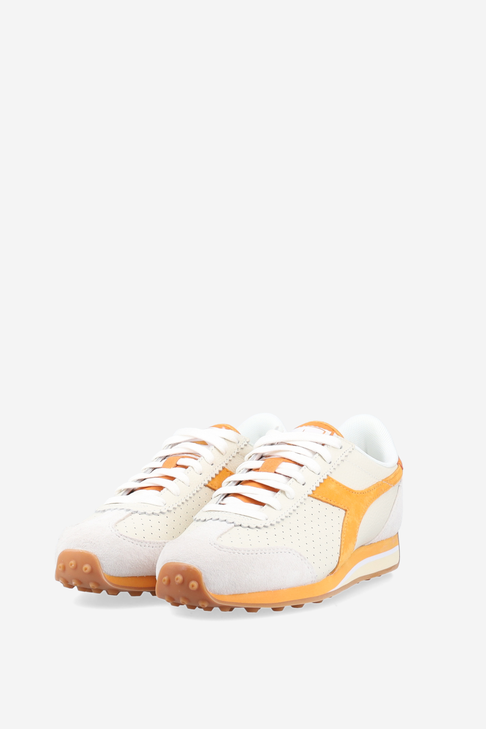 Rally Punched leather sneakers
