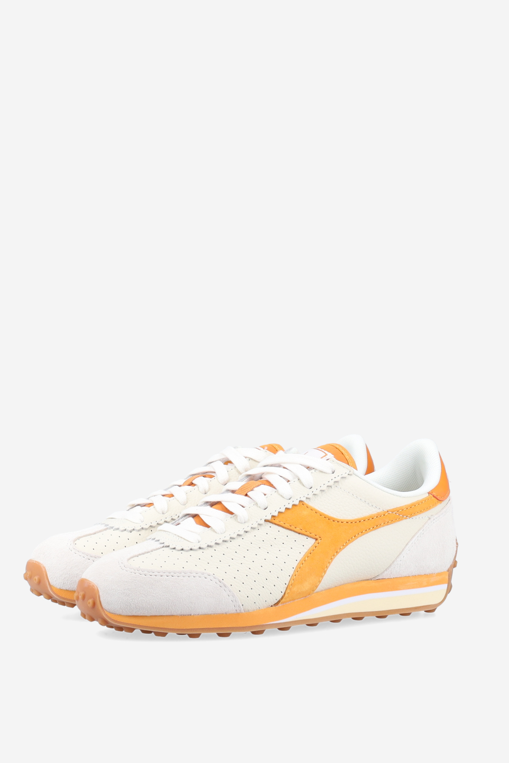 Rally Punched leather sneakers