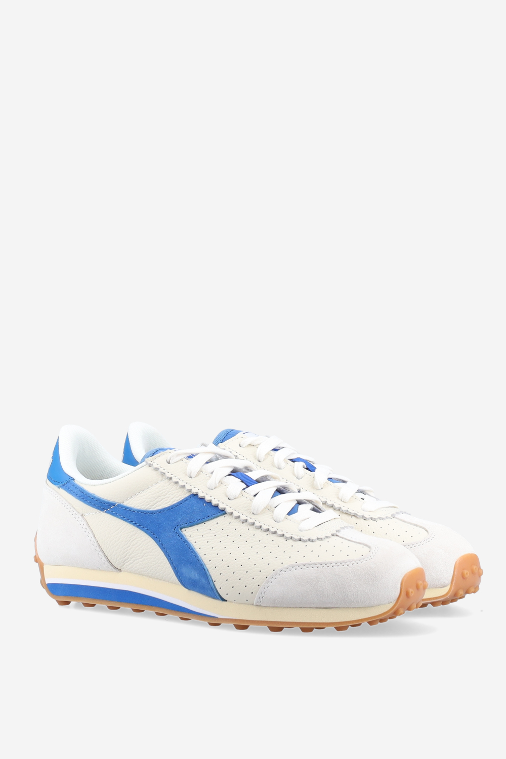 Rally Punched leather sneakers