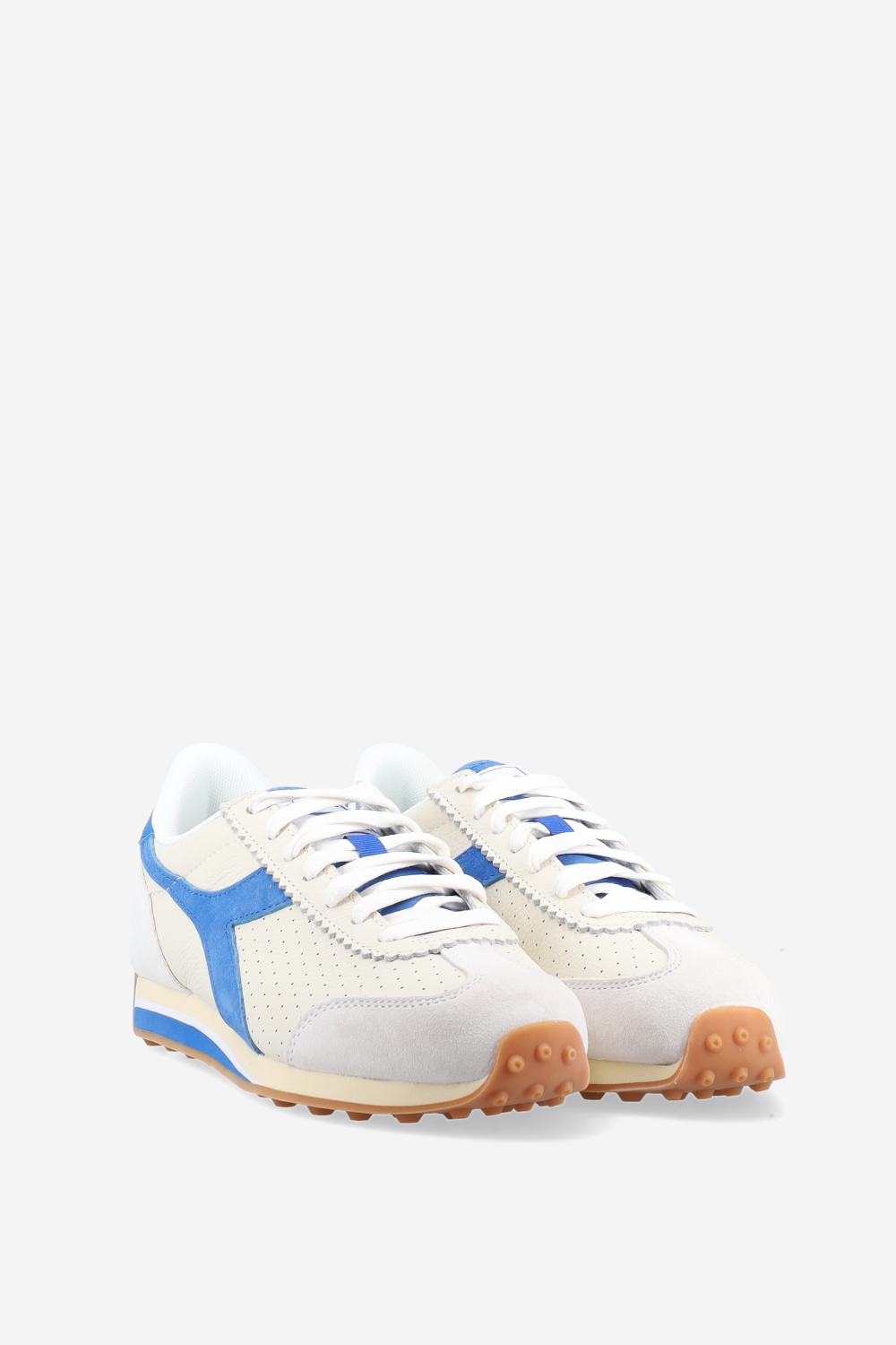 Rally Punched leather sneakers