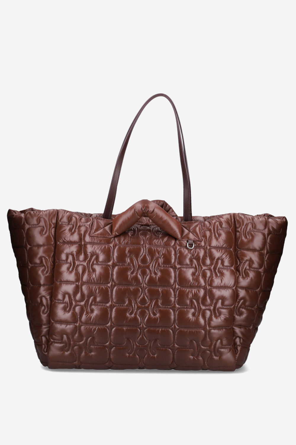 Ganni - Re-Tech quilted XXL tote