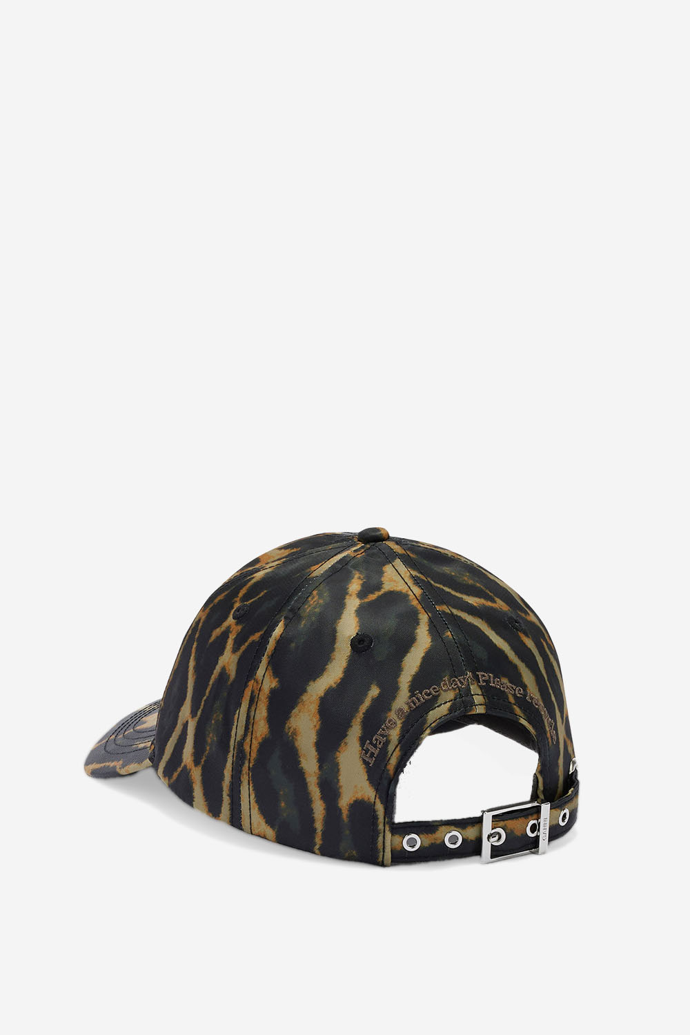 Ganni - Leopard cap