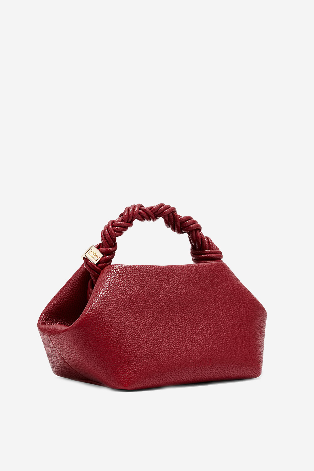 Ganni - Bou small grained leather crossbody
