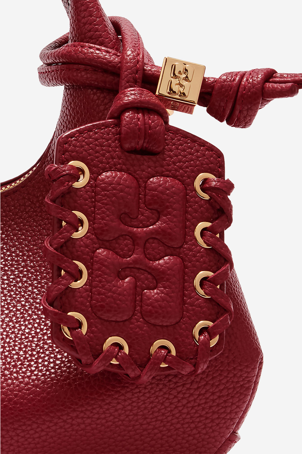 Hobo mini grained leather crossbody