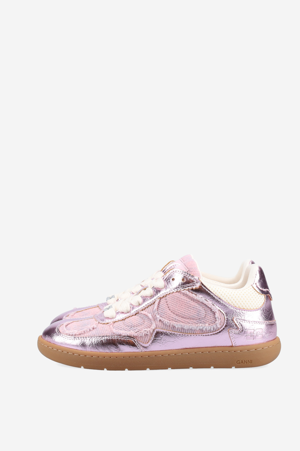 ’08 crinkle metallic sneakers