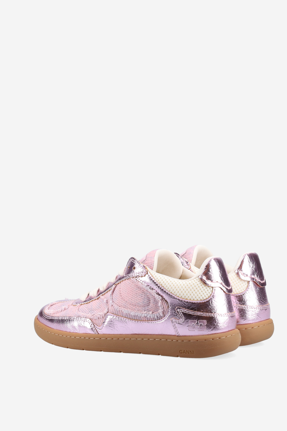 ’08 crinkle metallic sneakers